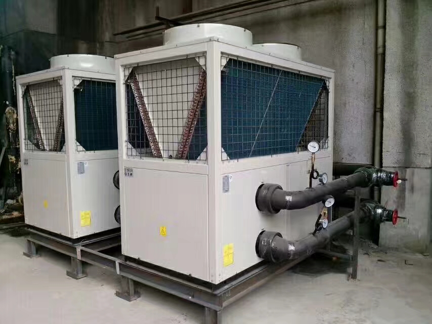 風(fēng)冷模塊冷熱水機組工作原理(圖1) 風(fēng)冷模塊冷熱水機組工作原理(圖1)